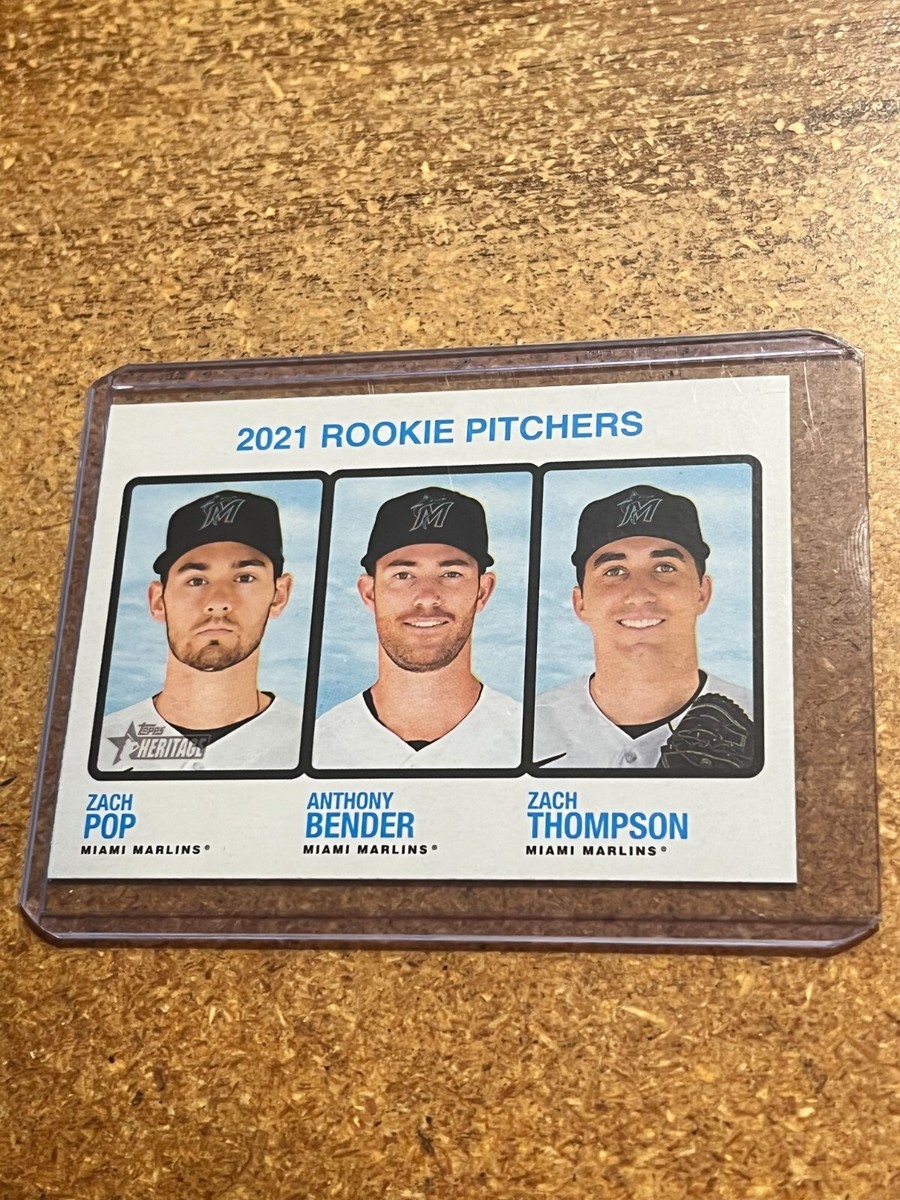 スポーツ選手 MLB 2022 TOPPS HERITAGE BASEBALL 2022 Topps Heritage Baseball Rookie Pitchers # 73 Z Pop A