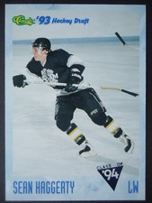 NHL 103 Sean Haggerty Boston Jr. Bruins Classic Hockey Draft 1993/94