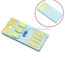 5Pcs Mini 3LED USB Light White Lamp Nightlight Camping Outdoor Portable For PC