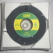 York A60 Medium YRK 235-3360K 10X 1X3 Bench Grinding Wheels Max speed 2497rpm