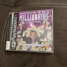 Who Wants to Be a Millionaire 2nd Edition Sony PlayStation 1 PS1 Complete CIB GH