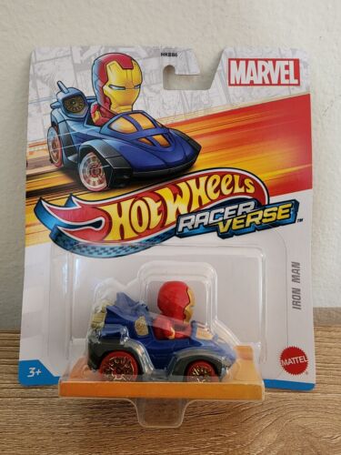 Hot Wheels Racer Verse Marvel Iron Man - Picture 1 of 3