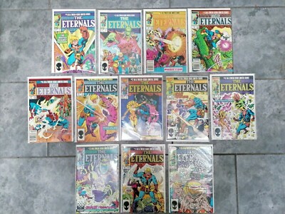 MARVEL COMICS THE ETERNALS VOL2 1-12 FULL SET SIMONSON BUSCEMA 1985/86 NEW MOVIE