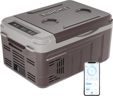 12 Volt Refrigerator, 11 Quart 10L Compressor Electric Cooler APP Control, Car