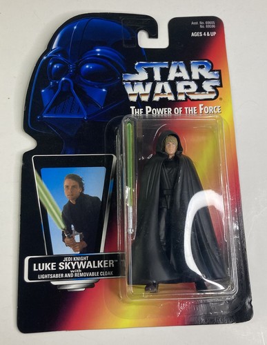 Vtg 1995 NIP Star Wars “Power of the Force” Lot of 2 Toy Figures - Luke & Leia - Picture 2 of 4