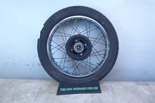 1976 Honda CB360 Twin H1549-1) chrome rear wheel rim with sprocket 18in