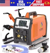 6-in-1 Welder 200Amp Aluminum Plasma Cutter Combo MIG/Stick/TIG/CUT Gas/Gasless.