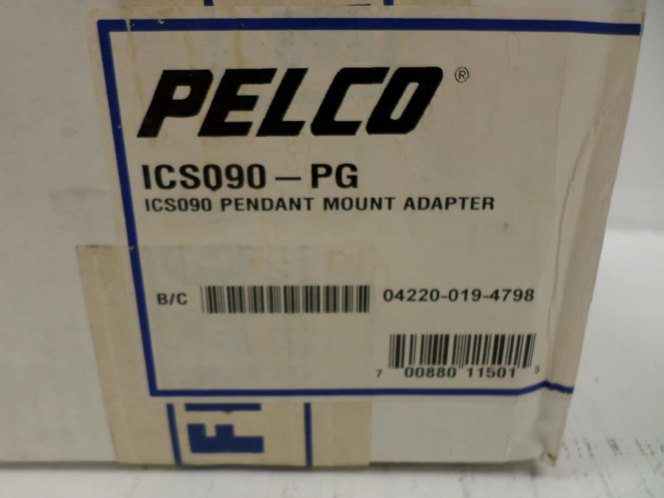 Pelco ICS090 White Pendant Mount Adapter for ICS090 Series Camclosures ICS090-PG - Image 2 of 4