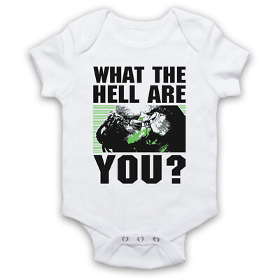 PREDATOR INOFFIZIELL WHAT THE HELL ARE YOU ALIEN FACE BABY WACHSEN BABYANZUG GESCHENK