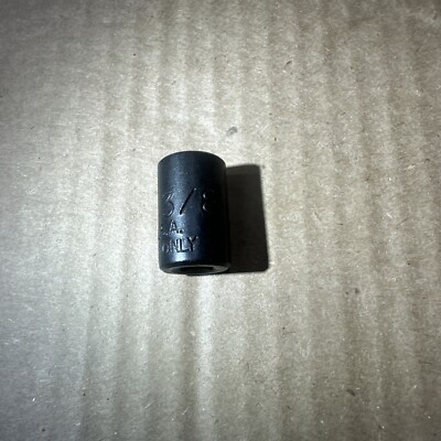 NEW PROTO J4712 B 3/8  Socket Black Oxide Hand-only 1/4  Drive Made In USA 6 pt