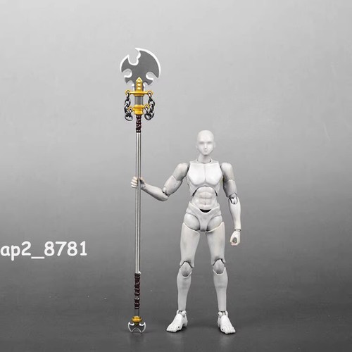 1/12 Metal 7.87'' Savage Lynel Spear Weapon Model For Zelda 6'' Action Figure - Picture 1 of 11