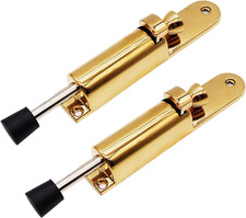 Kickdown Door Stop 2-Pack Easy Step Door Stopper Spring Loaded Telescopic Step O