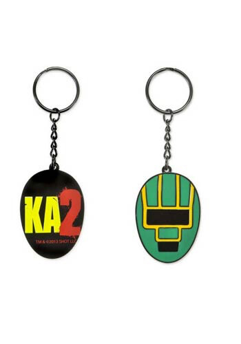 KICK-ASS 2 Kick Ass Metal Keychain / Keyring - Picture 1 of 4