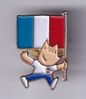 RARE PINS PIN'S .. OLYMPIQUE OLYMPIC BARCELONA 1992 COBI FLAG TEAM FRANCE ~24