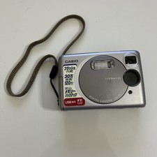 Casio LV-10 Digital Camera 3MP Shutter Button Not Working For Parts Or Repair