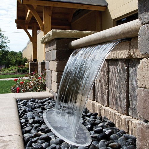 Wall Fountain Spillway Atlantic Water Garden Colorfalls- 36" SOL White - CF36SW - Afbeelding 7 van 9