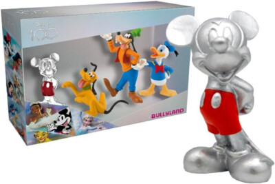 100 Jahre Disney Jubiläumsset +Mickey Mouse, Pluto, Goofy, Donald Duck neu ovp