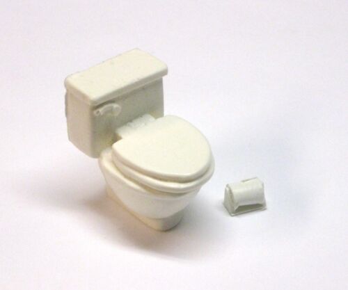 1:25 G scale model resin toilet bathroom 1/25 - Picture 1 of 1