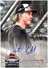 2024 Topps Stadium Club - Heston Kjerstad - Rookie Design Variation Auto RC /50