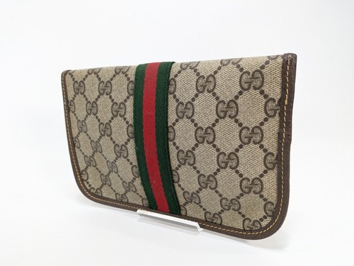 Vintage Gucci mini Pouch Purse Sherry PVC - Picture 6 of 19