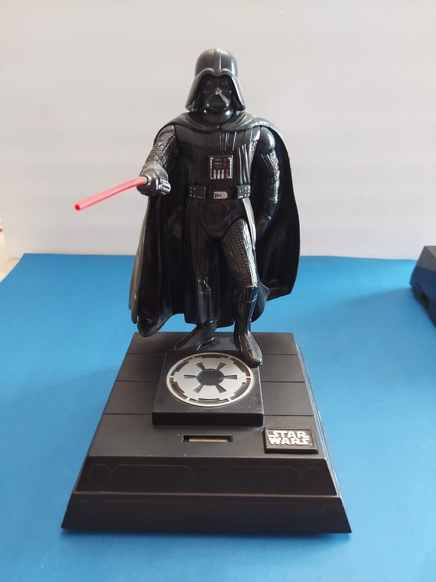 Thinkway Toys Star Wars DARTH VADER Animated Talking Coin Bank 1996
