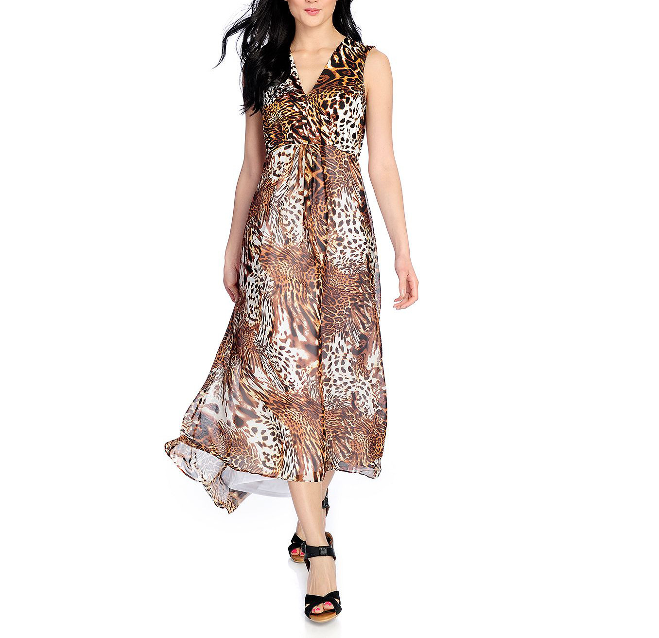 NEW Kate \u0026 Mallory Knit \u0026 Chiffon Print 
