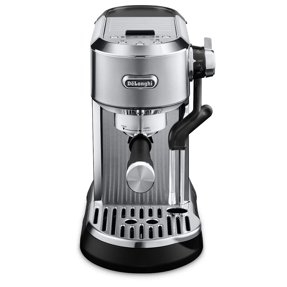 DeLonghi Dedica Maestro Plus Premium Compact Manual Coffee Machine EC950M