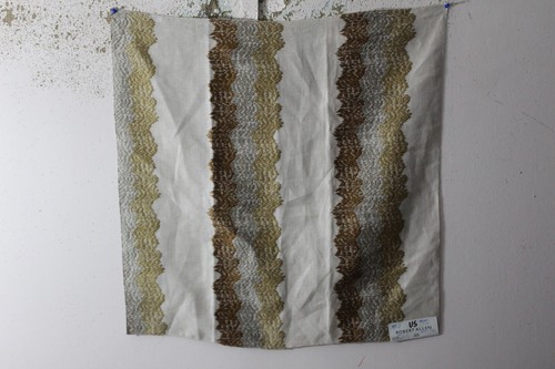 Robert Allen, Wavy Stitch, Embroidered Stripe, 26" W X 26" L, Various Colors - Picture 2 of 4