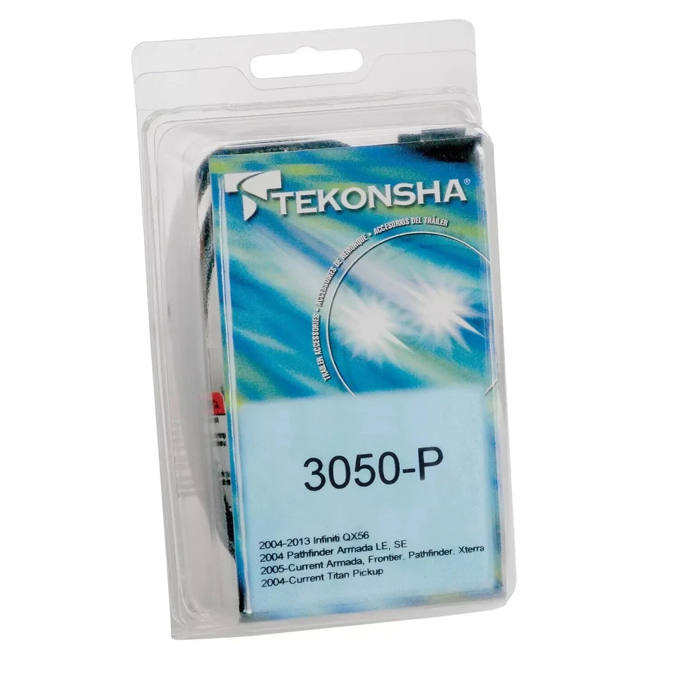 Adaptador de cableado de control de frenos Tekonha 3050-P para camionetas Nissan Foto 4 de 4