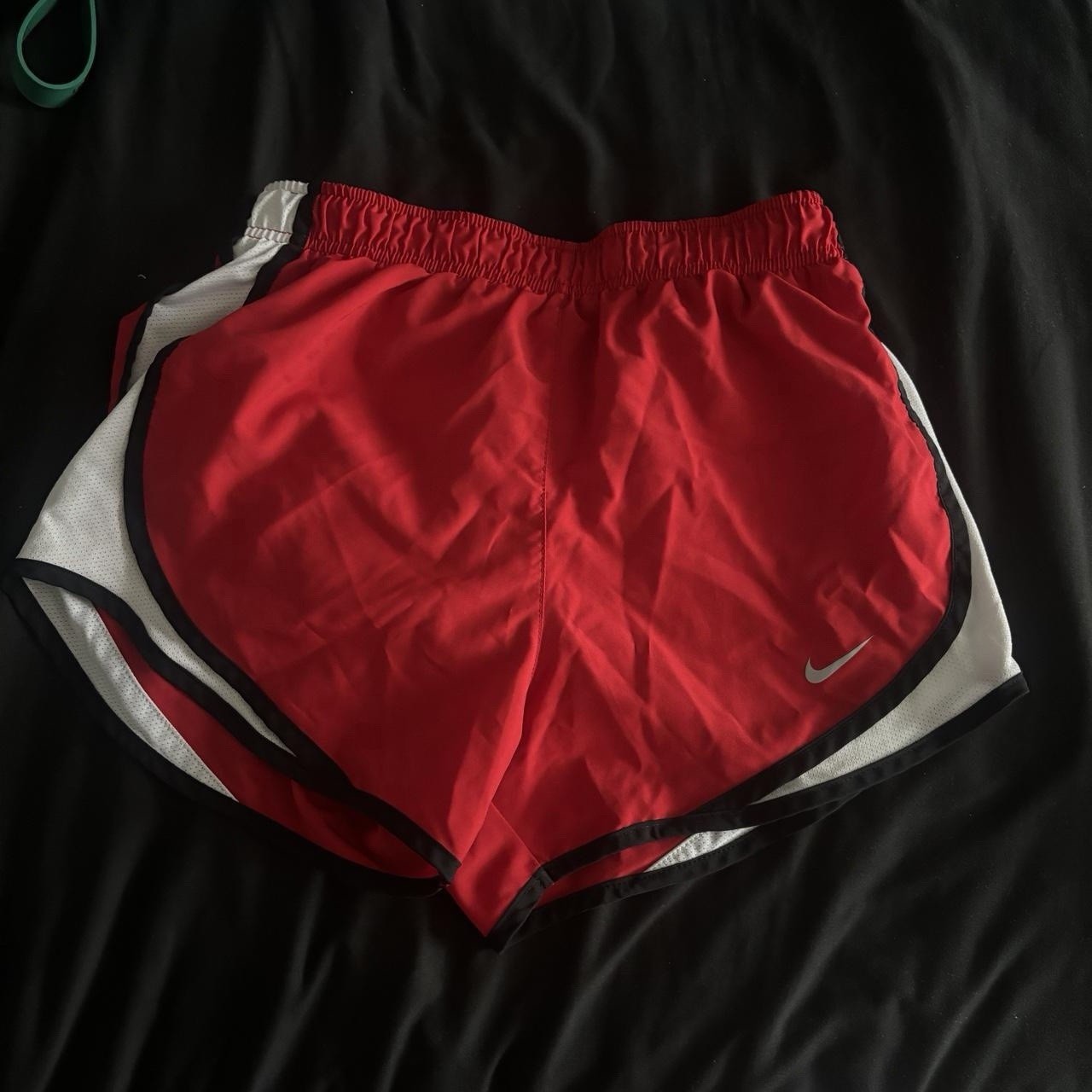 Nike Dri-Fit Women's Running Shorts Red/Black, Size XS