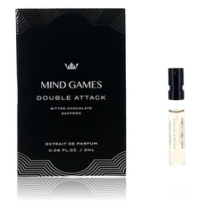Double Attack by Mind Games, 0.06oz Extrait de Parfum for Unisex Sample