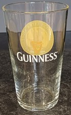 Rare Guinness Extra Stout Pint Glass.