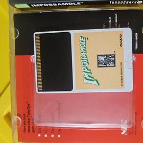 Vintage Impossamole TurboGrafx-16 Box 16-Bit Adventure Video Game TG16