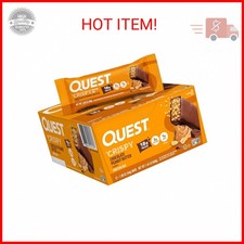 Quest Nutrition Crispy Chocolate Peanut Butter Hero Protein Bar, 18g Protein, 1g