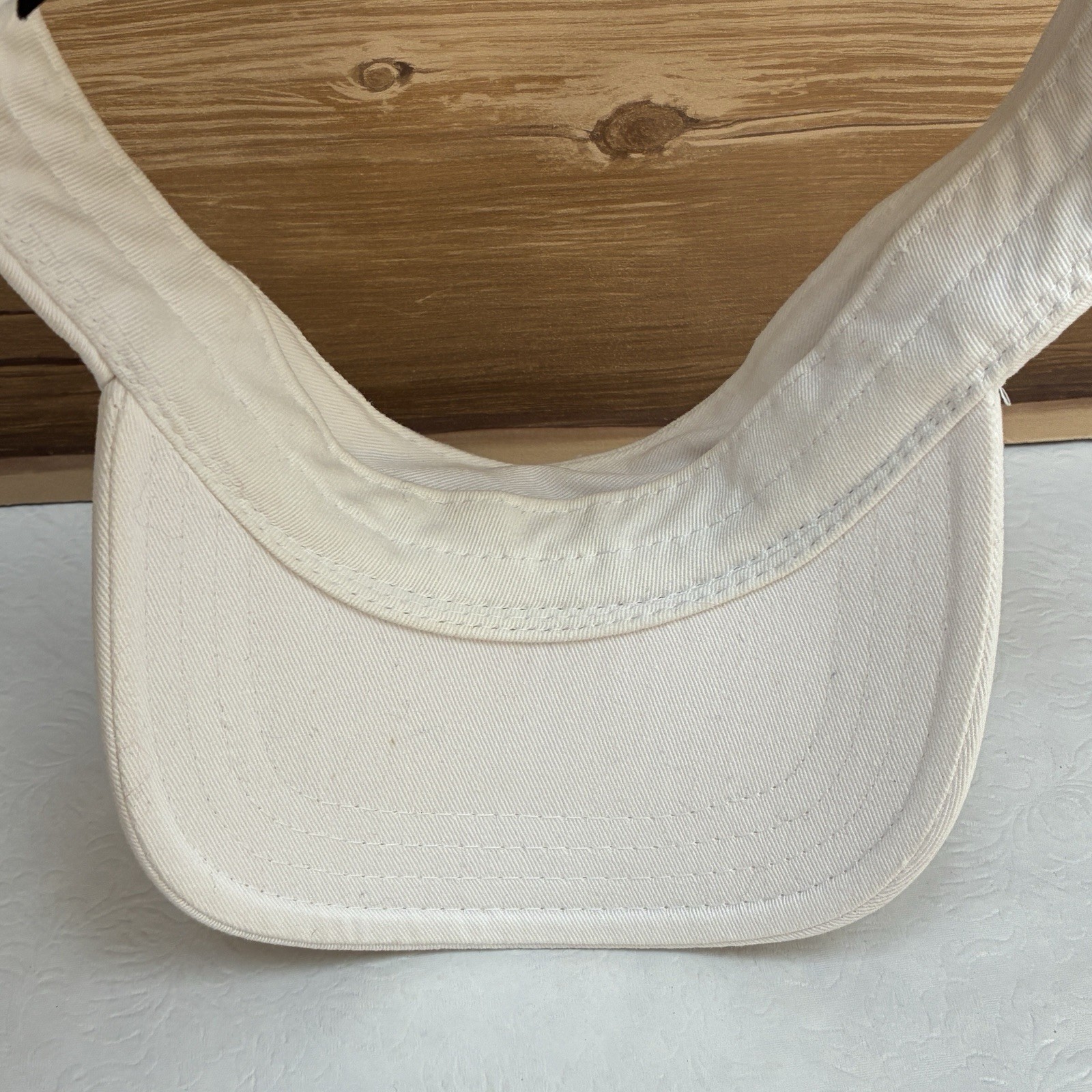 Universal Studio Visor Hat Cap Snap Back White Lo… - image 8