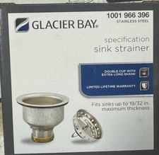 Glacier Bay Specification Sink Strainer Stainless Steel 7044-104SS