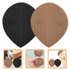 2 Pcs PU Shoe Heel Pads Non Slip Sole Protector for Sports Sneakers Boots