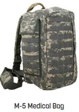 EAGLE INDUSTRIES TSSI M-5 TACTICAL EMT MEDICAL BAG - ACU DIGITAL CAMO BACKPACK