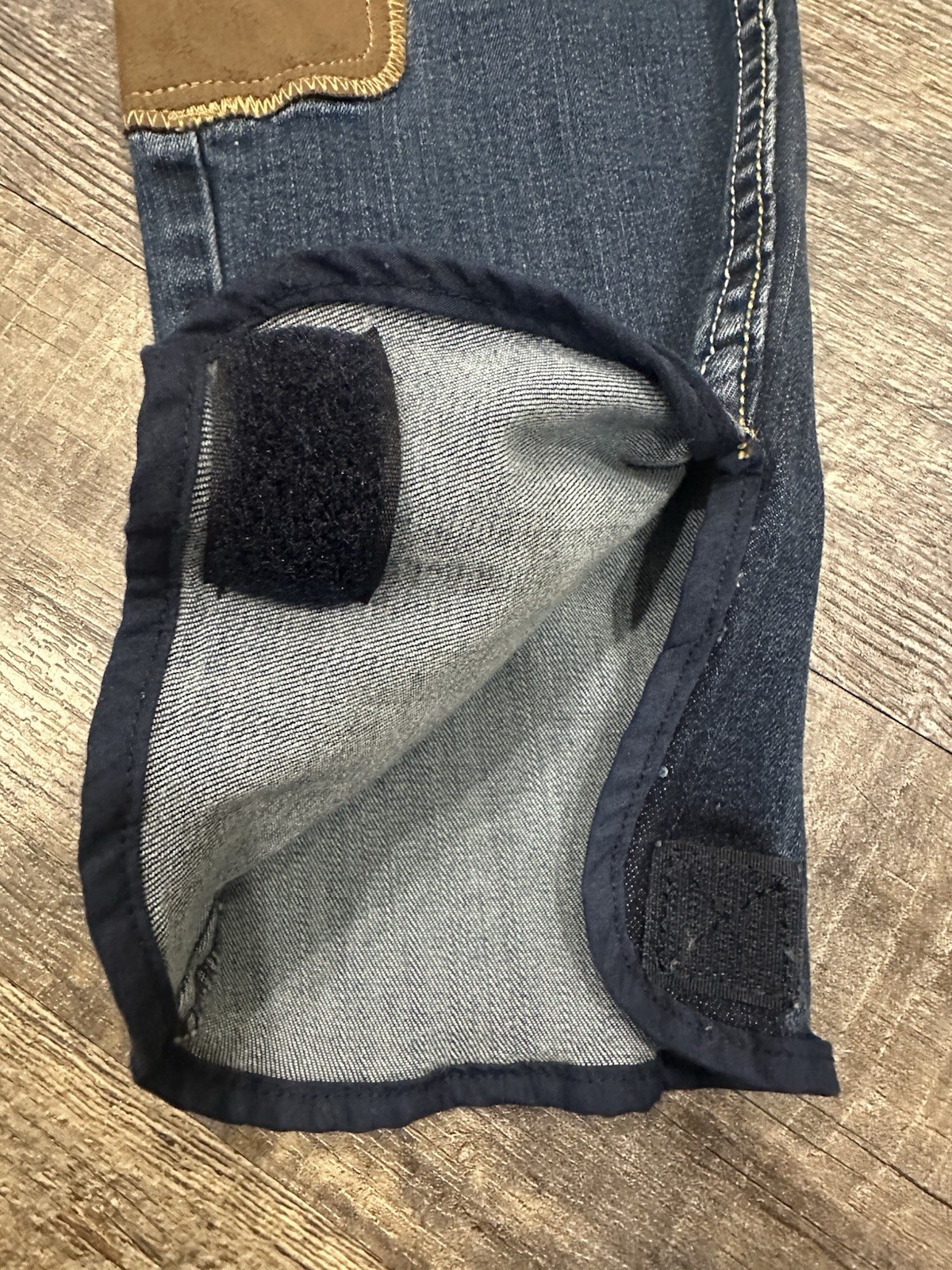 Goode Rider Women's Knee Patch Equestrian Jean Denim Breeches  Size 36R