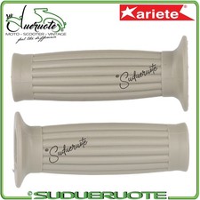 COPPIA MANOPOLE GRIGIE PER PIAGGIO CIAO PRIMA SERIE A TAPPO PICCOLO R ARCOBALENO