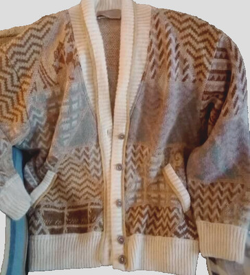 Bogner rare Vintage M Mohair Wool Cardigan Sweater 