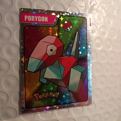 2024 POKEMON Last Evolution Sticker #068 PORYGON Holo Limited Edition Foil