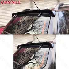 For Hyundai Tucson 2005-2009 Bright Black Rear Trunk Spoiler Wing Lip Strip Trim
