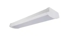 Commercial Electric 24 in. 2,000 Lumens Integrated LED White Wraparound