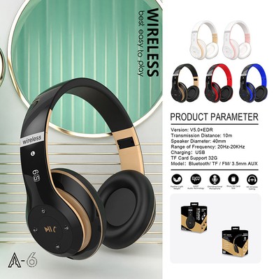 Bluetooth Kopfhörer Over Ear Kabellos mit 5 EQ-Modi HiFi Stereo Wireless Headset