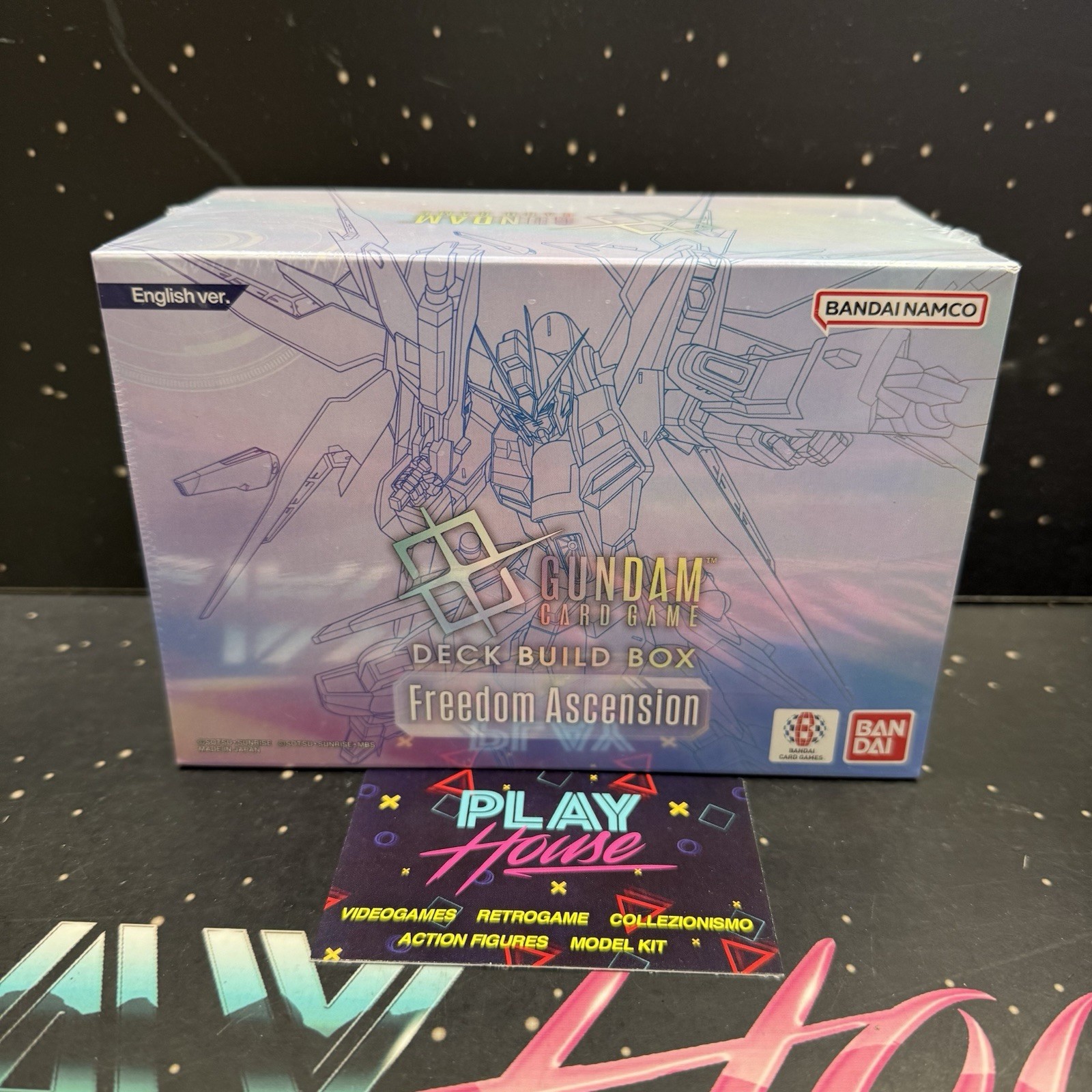 GUNDAM CARD GAME FREEDOM ASCENSION BUILD DECK BOX ENG INGLESE NUOVO 2026 BANDAI
