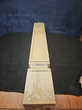 LARGE New Old Stock Solid Wood Newel Post Architecture 36x5.25x5.25 In NEW