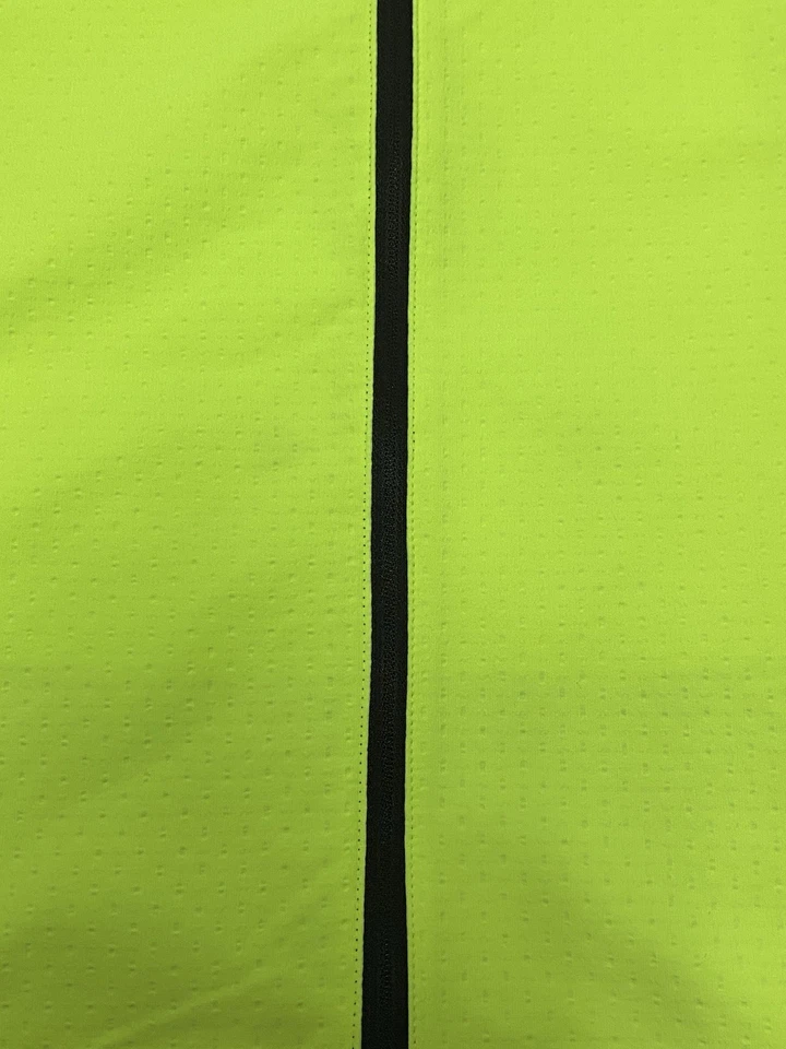 New S Adidas Cold.Rdy Cycling Jacket Lucid Lemon Neon Yellow Black IL7000 Men - Image 3 of 4