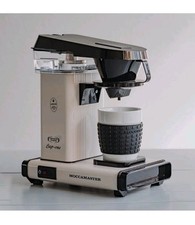 Moccamaster Cup-one Filter Coffee Machine, Aluminum, 1090 W, Off-White