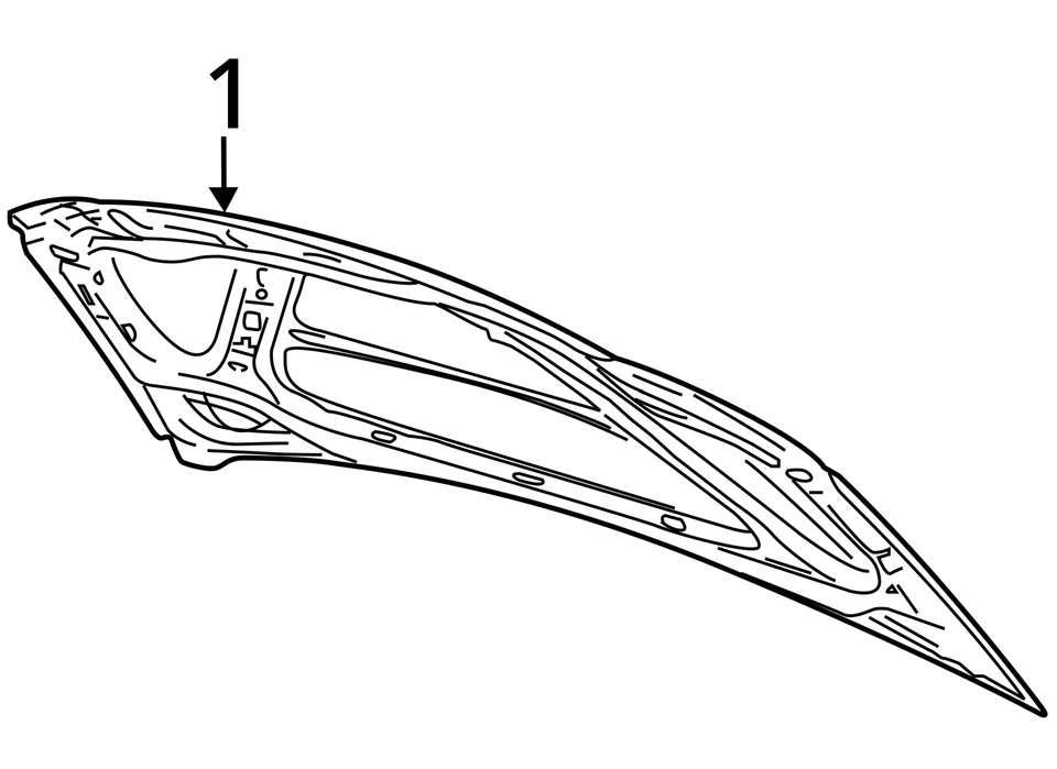 Used Hood fits: 2012 Volkswagen Golf gti SW Grade A Foto 4 de 4